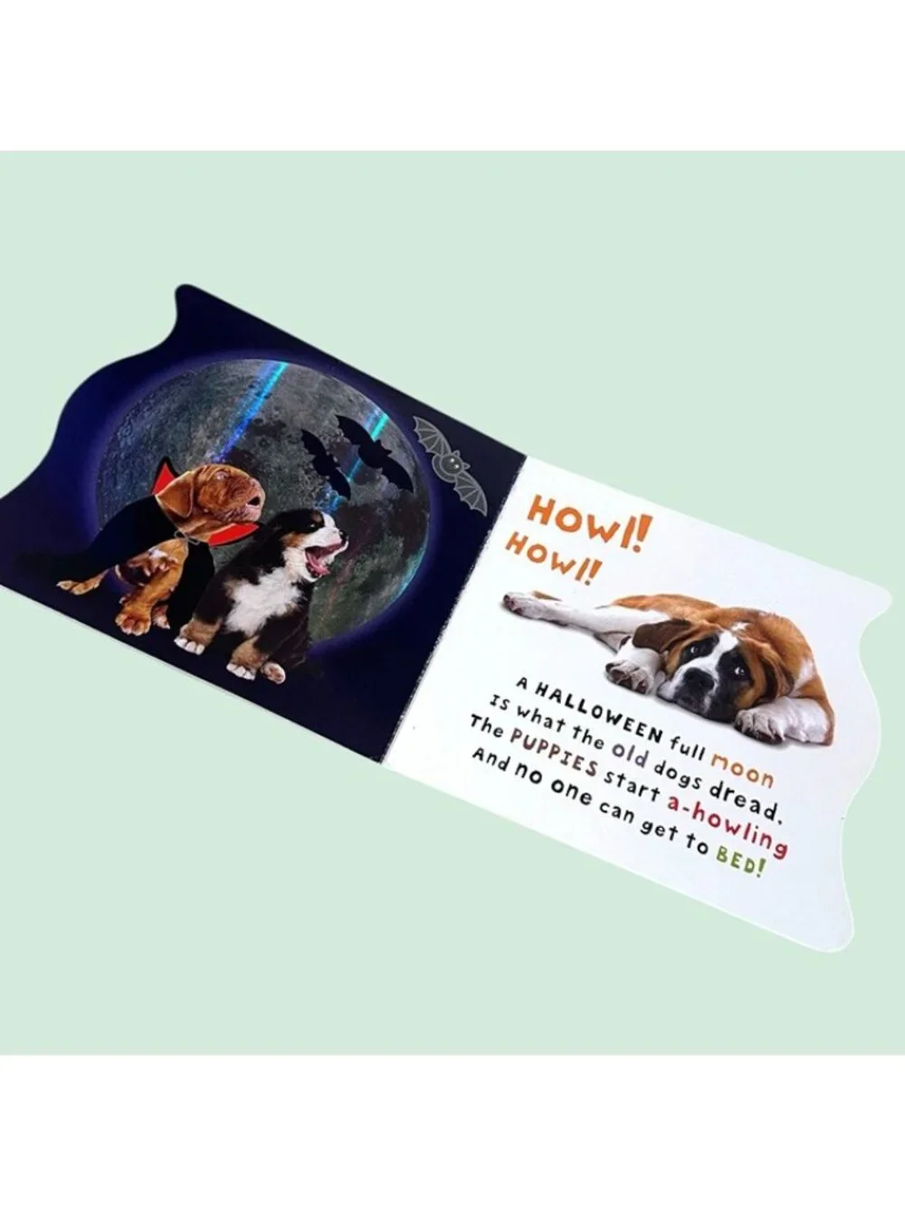 Halloween Dogs Touch & Feel Board Book Children’s Halloween Puppy Toddler Book